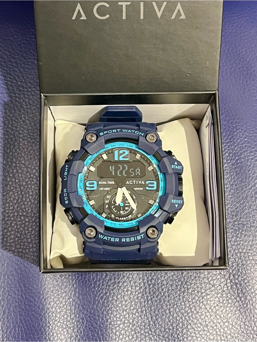 Invicta Activa 52mm Men’s Sports Watch Blue